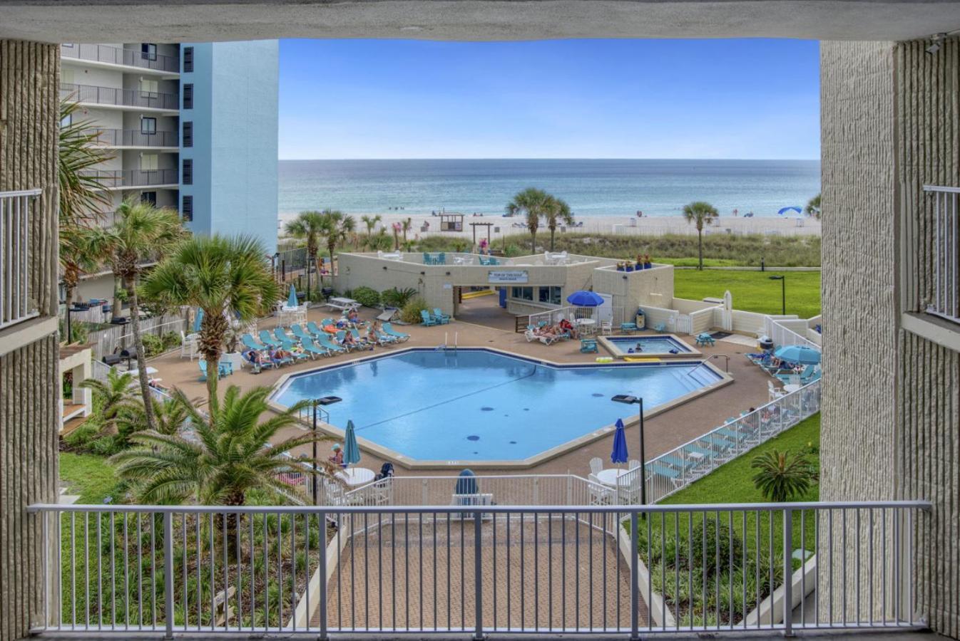 Seas The Day - Top Of The Gulf 320 - Beach Front Resort - Free Beach Chair Service Panama City Beach Exterior photo
