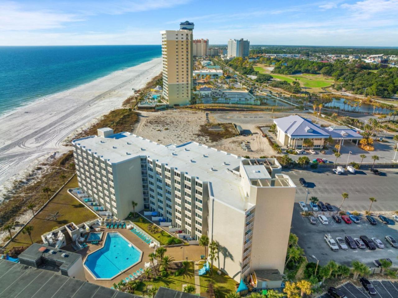 Seas The Day - Top Of The Gulf 320 - Beach Front Resort - Free Beach Chair Service Panama City Beach Exterior photo
